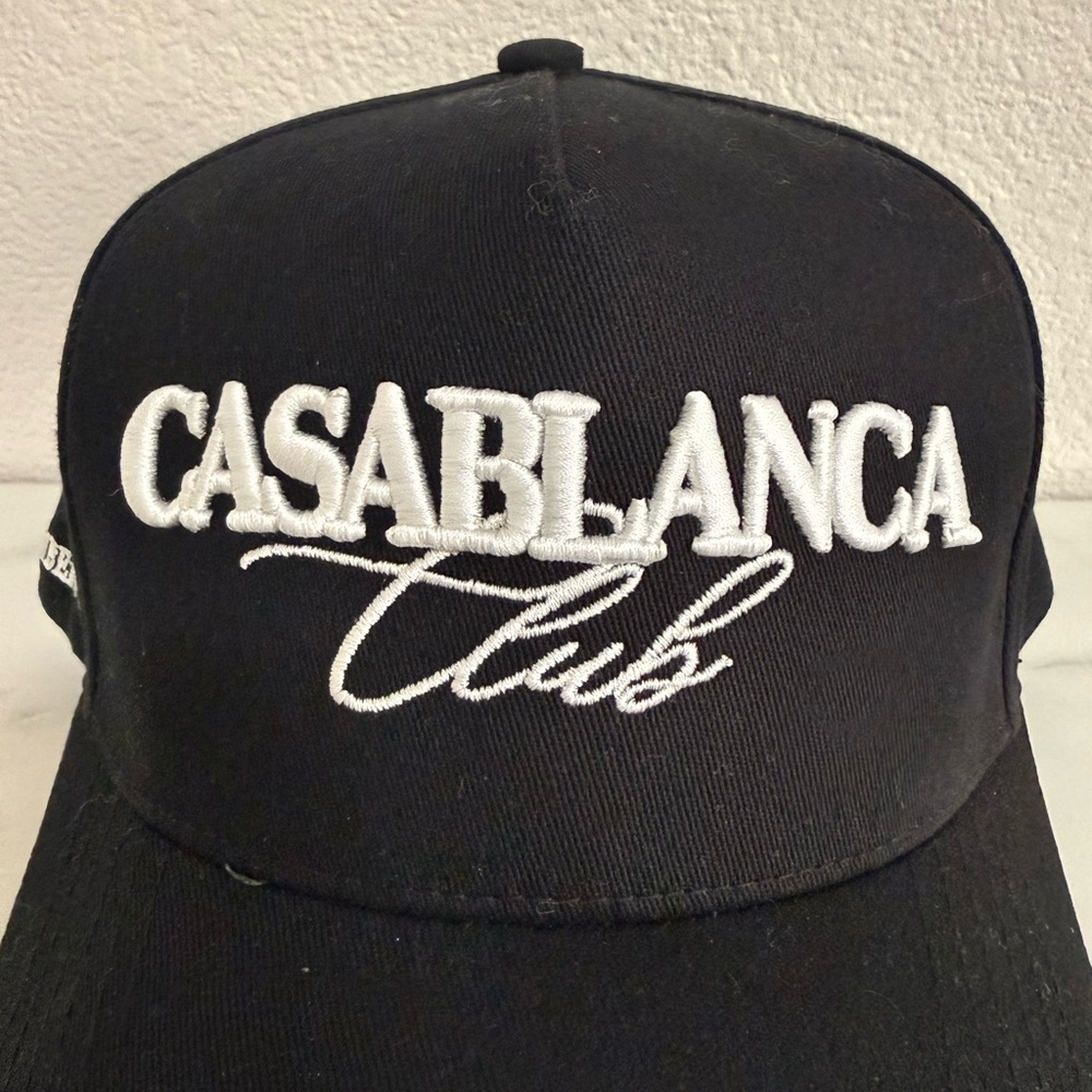 Casablanca Club Black Cap - Picture 4 of 5